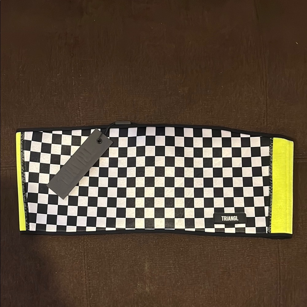 Triangl Checkered Bikini Top